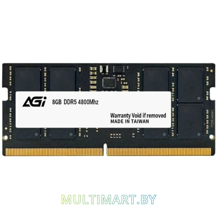 Оперативная память AGI SD238 8GB DDR5 SODIMM PC5-38400 (AGI480008SD238)